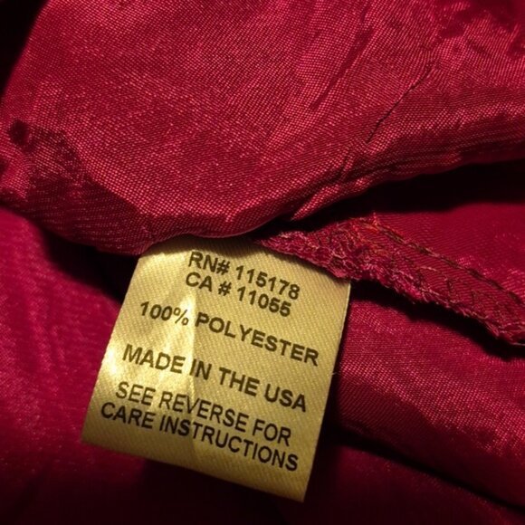 KOMAROV Magenta Ombre Dress Tiered Chiffon Sz. MED NWT - Picture 6 of 9